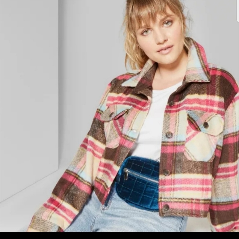 NEW! Wild Fable Plaid Jacket